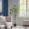 59.1 Inch Artificial Pieris Tree - Green - Rattan