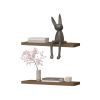 Mahogany Floating Shelf - as Pic