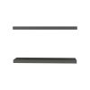 Matt Grey Floating Shelf - as Pic