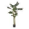 59 Inch Artificial Monstera Tree - Green - Iron+Plastic