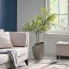 47.2 Inch Artificial Nandina Leaves Plants for Indoor Office Home Decor - Green - POLYETHYLENE