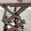 26 Bottles Freestanding wine rack,Wine Storage Rack, Freestanding Display Rack for Kitchen, Pantry, Cellar,walnut - as Pic