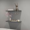 Matt Grey Floating Shelf - as Pic