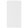 Desk White 35.4"x15.7"x28.3" Engineered Wood - White