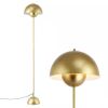 Golden Dome Floor Lamp, Minimalist Modern Floor Lights, for bedroom, living room, office - GOLD