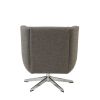 Swivel Lounge Chair with Star Based Swivel