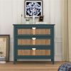 Natural Rattan 3 Drawer Dresser