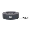 Lightweight Concrete Outdoor Circular Fire Pit, Dark Gray 50,000 BTU (Tank Cover not Included) - as Pic