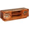 TV Stand Solid Wood Reclaimed 47.2"x11.8"x15.7" - Brown