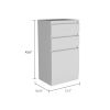 Celestial Dresser, Jewelry Box, Mirror, Two Drawers, Single Door Cabinet, White - White