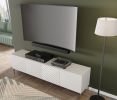 Surf 200 TV Stand white matt / white gloss - Default