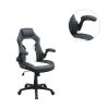 Adjustable Heigh Executive Office Chair, Black and White - as Pic
