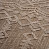 LOOM & LUXE Collection 5X7 Natural /Traditional Indoor/Outdoor Area Rug - as Pic