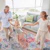 LOOM & LUXE Area Rug 5x8- Area Rugs for living room, bedroom, kitchen, dining room rug - Perfect Gifts, (Cream, 5' x 8') - as Pic