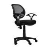 Techni Mobili Midback Mesh Task Office Chair, Black - as Pic