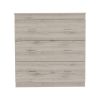 Dove Three Drawer Dresser, Superior Top, Light Gray - Light Gray