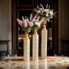 Floor Vases Gold Large Vases - 32/28/24 inch decorative high vases set of 3