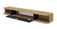 Icarus - TV stand 156 black / artisan oak - Default