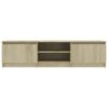 TV Stand Sonoma Oak 55.1"x15.7"x14" Engineered Wood - Brown