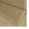 Earth GC_NTL1005 Jute/Mocha 7 ft. 10 in. x 10 ft. 3 in. Indoor/Outdoor Area Rug - as Pic
