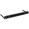 Floating Wall Shelf High Gloss Gray 23.6"x9.3"x1.5" MDF - Grey