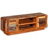 TV Stand Solid Wood Reclaimed 47.2"x11.8"x15.7" - Brown