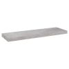 Floating Wall Shelves 4 pcs Concrete Gray 31.5"x9.3"x1.5" MDF - Grey
