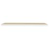 Floating Wall Shelves 2 pcs Oak and White 47.2"x9.3"x1.5" MDF - White