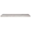 Floating Wall Shelves 4 pcs Concrete Gray 31.5"x9.3"x1.5" MDF - Grey