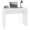 Desk White 35.4"x15.7"x28.3" Engineered Wood - White