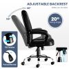 Big and Tall Home Office Chair for Adults,Computer Desk Chair, Comfortable Gaming Chair for 8 Hours Design,Heavy Duty 400 LBS,Black - as Pic