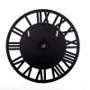 Mirrored Roman numerals decorative round wall clock