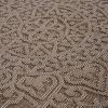 LOOM & LUXE Collection 5X7 Beige /Medallion Indoor/Outdoor Area Rug - as Pic