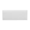 Madelyn 49" Modern Storage Bench, Bright White Dye - as Pic