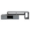 Techni Mobili Adjustable TV Stand Console for TV's Up to 65" - as pic
