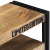 TV Stand 39.4"x11.8"x17.7" Solid Wood Mango - Brown