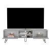Tv Stand Franklin, Living Room, White - White