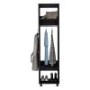 Wardrobe Devon, Bedroom, Black - Black