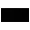 Black Coffee Table and End Tables Set Occasional 3pc Tables Tempered Glass Top Metal Frame Modern Living Room Furniture - as Pic