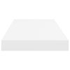 Floating Wall Shelves 4 pcs White 23.6"x9.3"x1.5" MDF - White