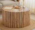 T1009-32 Coffee Table Natural - as Pic