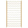 Wine Rack for 72 Bottles Gold Metal - Gold