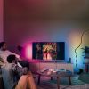 RGB Profile Face Floor Lamp RGBW Modern Face Floor Lamp for Bedroom Living Room;  Black Led Floor Lamp with Remote