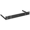 Floating Wall Shelf High Gloss Gray 19.7"x9.1"x1.5" MDF - Grey