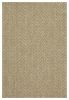 Earth GC_NTL1014 Jute/White 7 ft. 10 in. x 10 ft. 3 in. Indoor/Outdoor Area Rug - as Pic