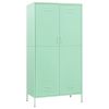 Wardrobe Mint 35.4"x19.7"x70.9" Steel - Blue