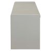Beige and White Bench with Storage - as Pic