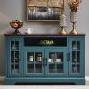 Sideboard Buffet Table with 4 Doors - as Pic