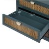 Natural Rattan 3 Drawer Dresser