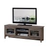 Techni Mobili Grey Driftwood TV Stand - as pic